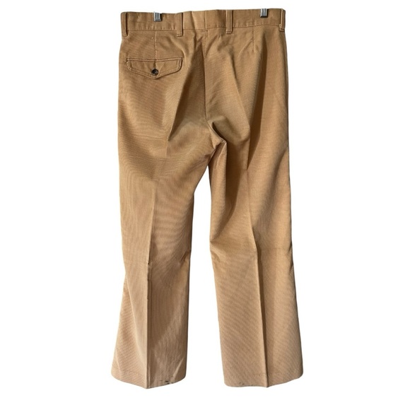 Vintage Levis Panatella Tan Corduroy 3 Piece Retro Suit 44” Chest 32” Waist - Picture 11 of 16